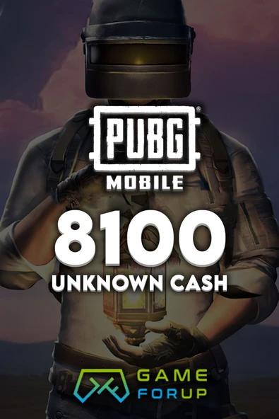 PUBG Mobile 8100 UC (TR) ID Yükleme