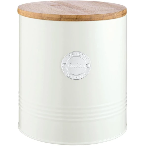 Typhoon 1401744 Living Serisi 3 Litre Kurabiye Saklama Kabı - Krem