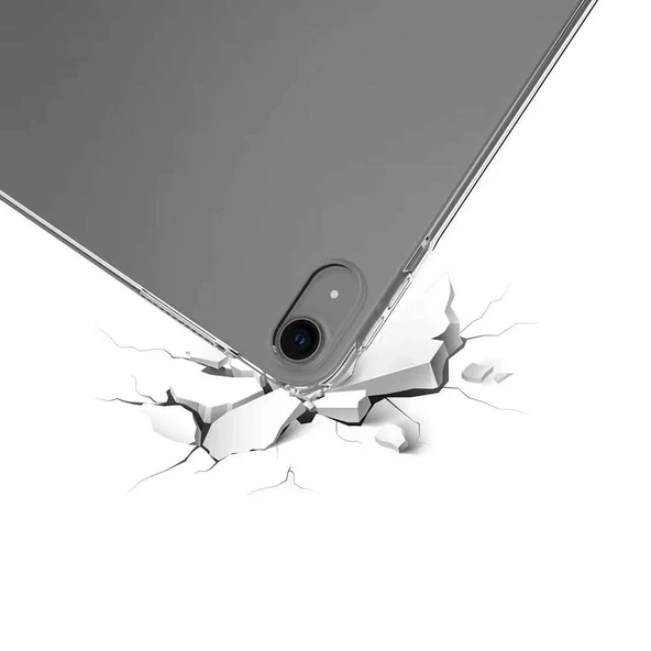 iPad Air 11 2024 Kılıf Tablet Nitro Anti Shock Silikon Kapak - Resim 5