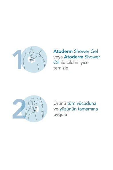 BİODERMA SENSİBİO FOAMİNG GEL 500ML + ATODERM CREAM ULTRA 500ML - 10