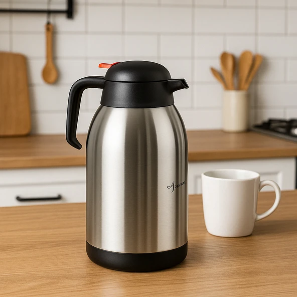 Girist Çift Katmanlı 2,5 Lt  Premium Çelik Termos - 2