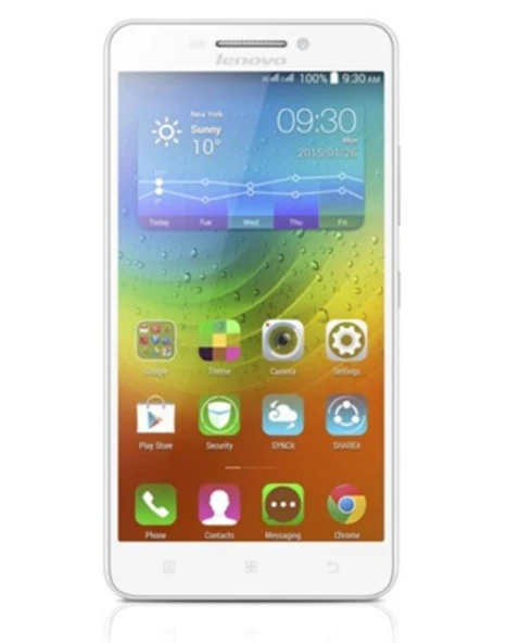 Lenovo A5000 BEYAZ HASARLI BOZUK Cep Telefonu