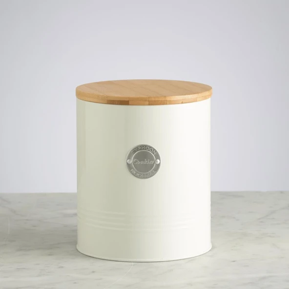 Typhoon 1401744 Living Serisi 3 Litre Kurabiye Saklama Kabı - Krem - 2