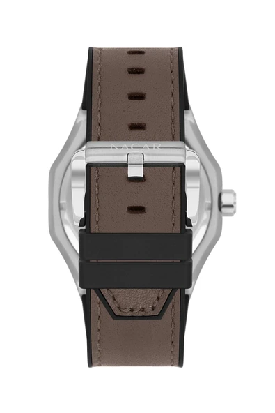 SAFİR CAM GRİ ERKEK KOL SAATİ NC34-29B684-ABL7 - Resim 4