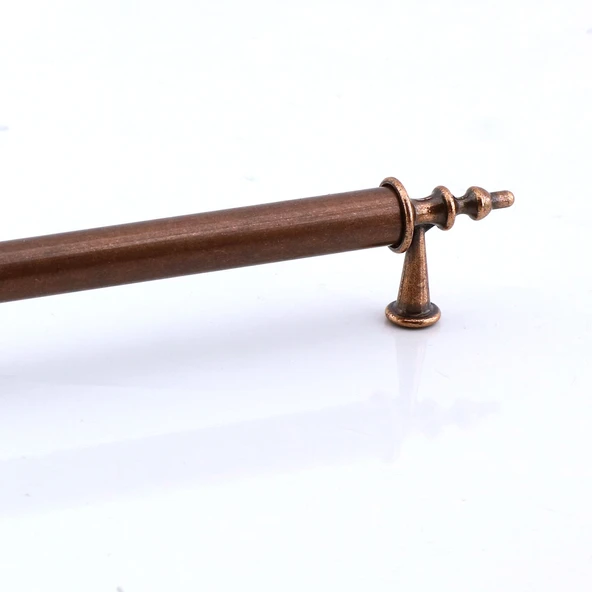 Ovacık Metal Antik Bakır Kulp 192 mm Mobilya Çekmece Mutfak Dolabı Dolap Kapak Kulpları Kulb Kulpu - 5