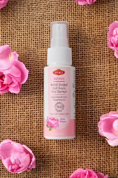 1OTACI GÜL FERAHLATICI YÜZ SPREYİ 50ML - 2