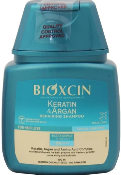 BİOXCİN KERATİN&ARGAN REPAİRİNG SHAMPOO 100ML