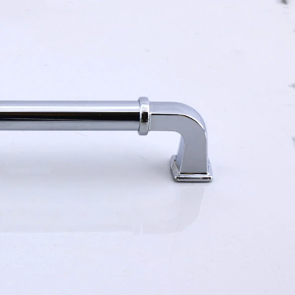 Alfa Metal Gümüş Krom Renk Kulp 192 mm Mobilya Çekmece Mutfak Dolabı Dolap Kapak Kulpları Kulb Kulpu - 7