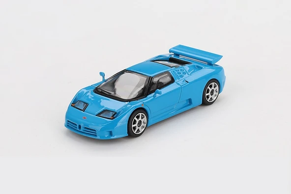Mini GT 890 Bugatti EB110 Super Sport Blu Bugatti 1/64
