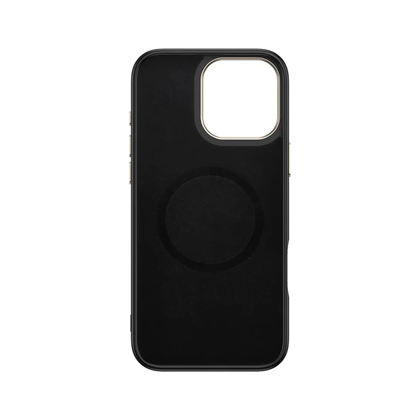 Apple iPhone 16 Pro Max Kılıf M-safe Şarj Özellikli Karbon Fiber Görünümlü Zore Antina Kapak - 10