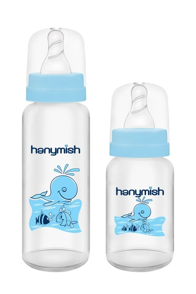 HANYMİSH  PP BİBERON 240 ML - MAVİ - 2