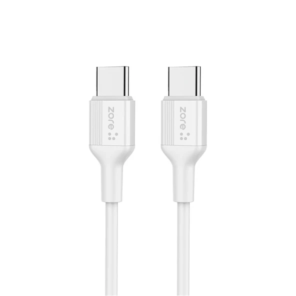 Play Serisi PL07 Type-C to Type-C 2in1 PD Seyahat Şarj Aleti 20W - Resim 2