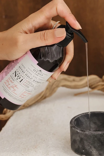 OTACI LAB YENİ NESİL SAÇ TERAPİSİ BİTKİ ÖZLÜ ŞAMPUAN NO: 1 250 ML - 3