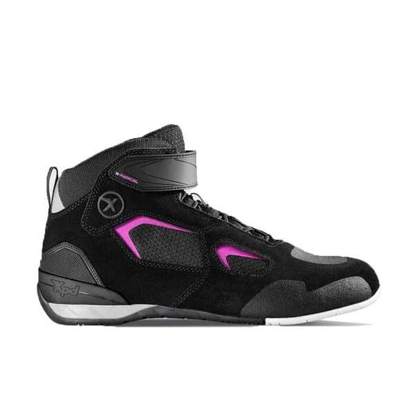 XPD X-RADICAL LADY SPOR BOT SİYAH - FUŞYA - 4