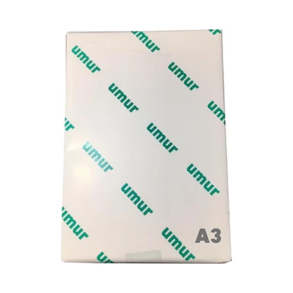Umur A3 Parlak Kuşe Kağıt 200 gr 1 Paket 250 Yaprak - 2