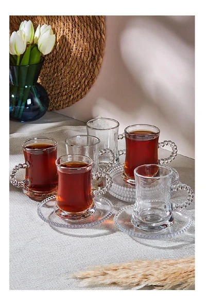 Perotti 15713 Pearl 12 Parça Çay Takımı - 1
