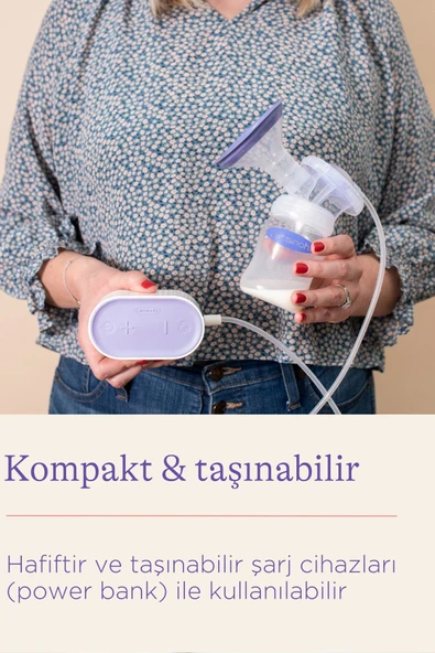 LANSİNOH KOMPAKT TEKLİ ELEKTRİKLİ GÖĞÜS POMPASI - 3