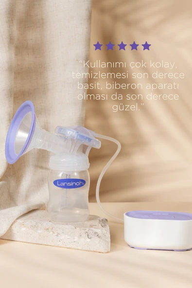 LANSİNOH KOMPAKT TEKLİ ELEKTRİKLİ GÖĞÜS POMPASI - 6