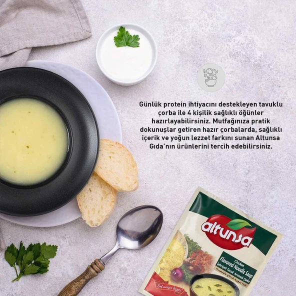 Altunsa Hazır Çorba Şehriyeli Tavuk 6 lı 60 Gr - 2