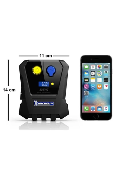 Mıchelın  Mc12264 12volt 120 Psı Dijital Basınç Göstergeli Hava Pompası - 5