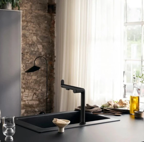 Hansgrohe Aqittura M91  Eviye Bataryası 240 Filtre Sistemi 1jet, Başlangıç Kiti 76802670 - 3