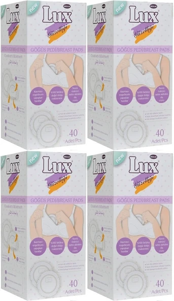 Lux Göğüs Pedi 160 Adet (4PK*40)