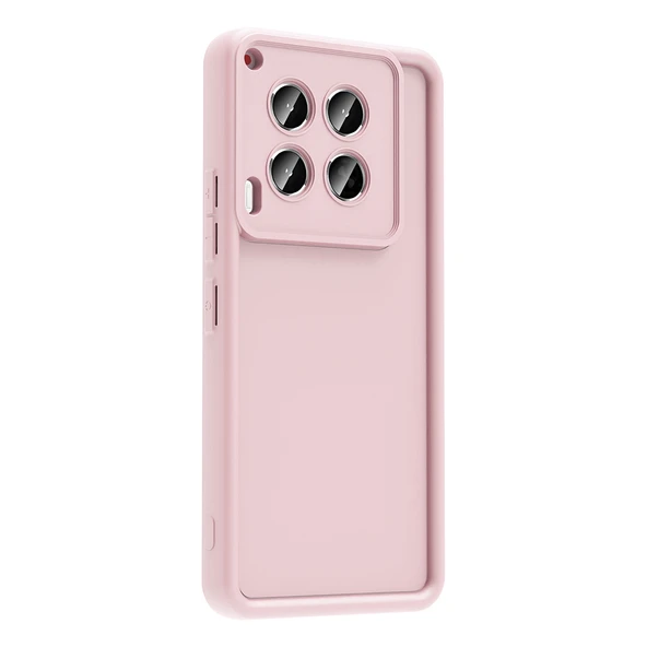 Tecno Camon 30 Kılıf Mat Yüzeyli Kamera Korumalı Silikon Kapak (Ananas) - Resim 3