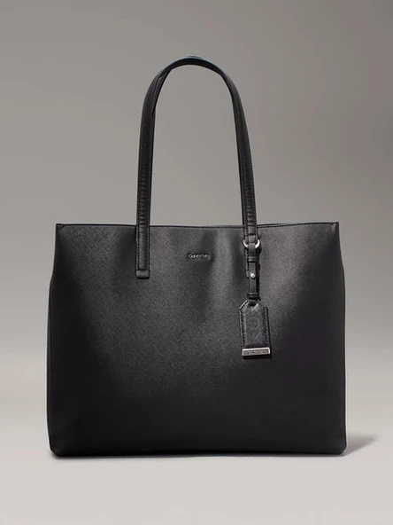Calvin Klein Minimalist Tote Çanta - Günlük Kullanım için İdeal Deri Çanta