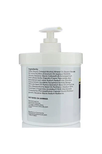 Advanced Clinicals Hyaluronic Acid Losyon 454gr - 2