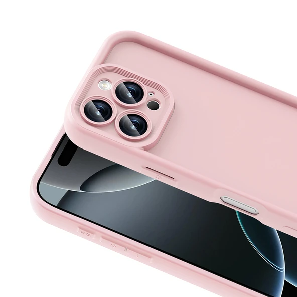 Apple iPhone 16 Pro Max Kılıf Mat Yüzeyli Kamera Korumalı Silikon Kapak (Ananas) - Resim 4