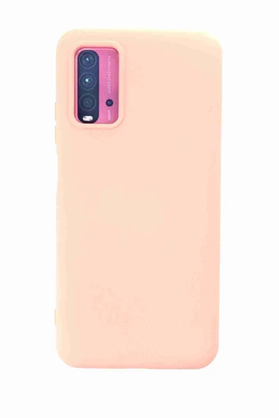 Redmi 9T Uyumlu Nano İçi Kadife Silikon Fuchsia Telefon Kılıfı