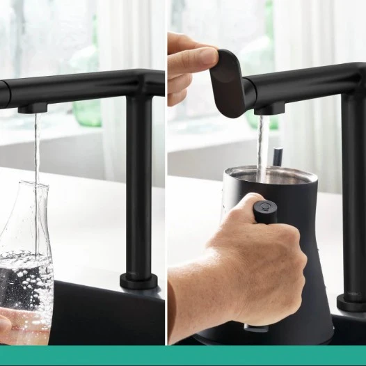 Hansgrohe Aqittura M91 Eviye Bataryası 240 Filtre Sistemi 1jet, Başlangıç Kiti 76802670 - 4