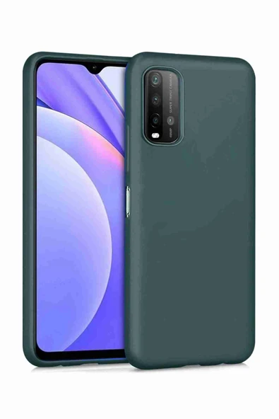 Redmi 9T Uyumlu Nano İçi Kadife Silikon Fuchsia Telefon Kılıfı - 4