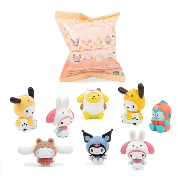 HKT46000 Hello Kitty Kıyafet Değiştirme Partisi - 1  Adet Fiyatıdır