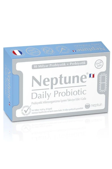 Neptune Daily Probiotic 30 Kapsül ürün görseli