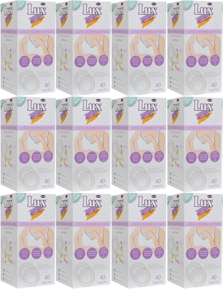 Lux Göğüs Pedi 480 Adet (12PK*40)