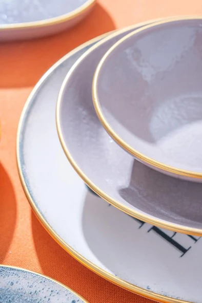 Acar Madelina 27 Parça 6 Kişilik Yemek Takımı HCA-08301 - 4