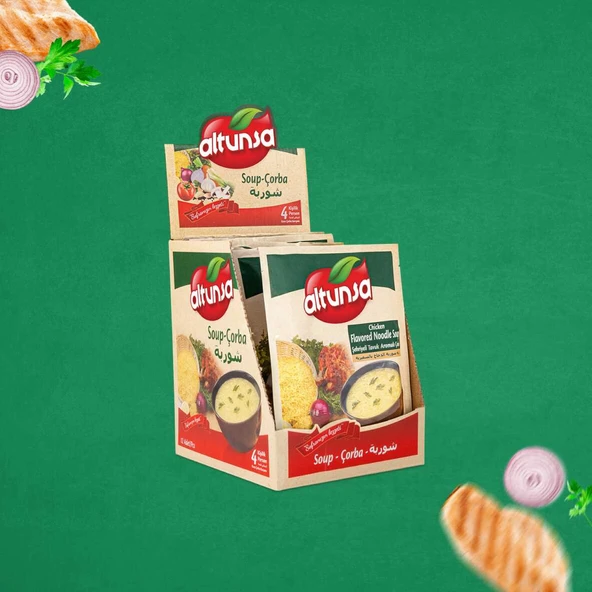 Altunsa Hazır Çorba Şehriyeli Tavuk 60 Gr 12 Lİ Paket - 4
