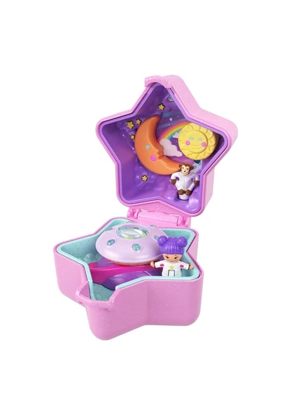 Polly Pocket Yüzük Kutusu Yıldız JCB24 JCB25 Lisanslı Ürün - 5