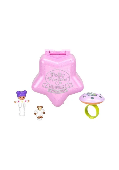 Polly Pocket Yüzük Kutusu Yıldız JCB24 JCB25 Lisanslı Ürün - 3