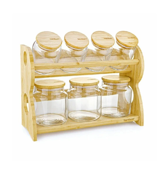 BAMBUM BENCH 8 PARÇA2 KATLI BAHARAT SETİ YATAY B4633