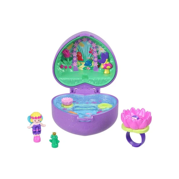 Polly Pocket Yüzük Kutusu Kalp JCB24 JCB26 Lisanslı Ürün - 2