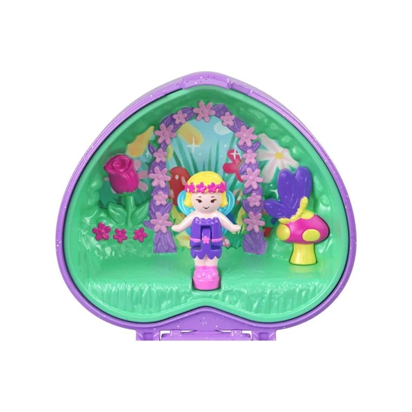 Polly Pocket Yüzük Kutusu Kalp JCB24 JCB26 Lisanslı Ürün - 5