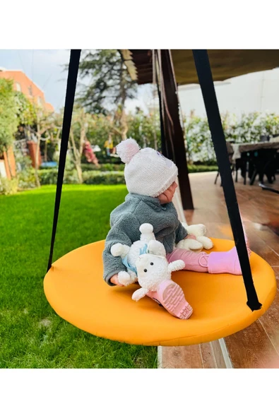 KUBBE Ring Salıncak (Büyük Boy) Ev ve Bahçe Salıncağı - 4