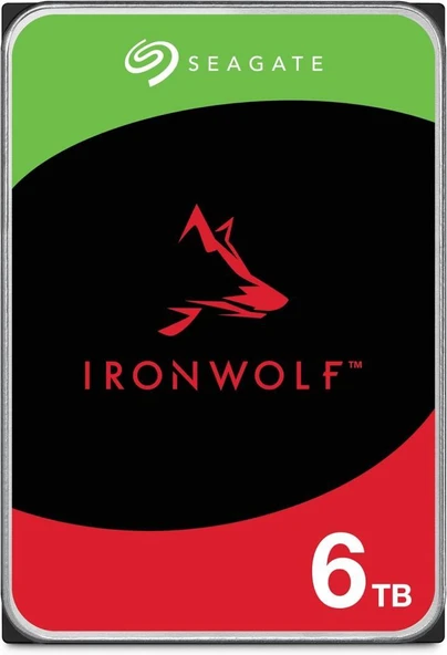 Seagate IronWolf 6 TB HDD, NAS dahili sabit disk (8,9 cm ( - Teşhir