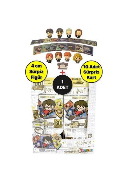 Ooshies Harry Potter Sürpriz Figür ve Koleksiyon Kartları HHH01000