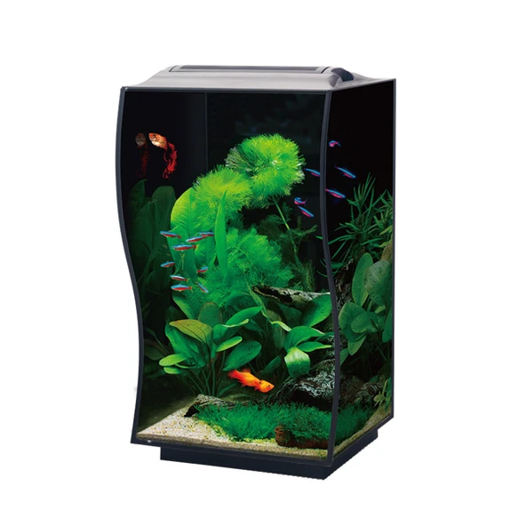 Anubias Guppy 36 Nano Akvaryum Siyah 36 x 32 x 50 Cm - 1