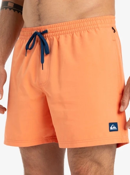 Quiksilver Everyday Solid Volley 15" Erkek Yüzücü Mayo EQYJV04120 Turuncu - 3