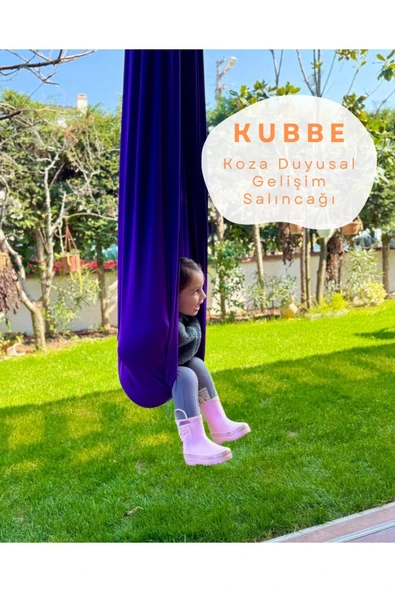 KUBBE Koza Cuddle Yoga Swing Çocuk Aktivite Gelişim Salıncağı Duyusal Salıncak, Hamak Salıncağı