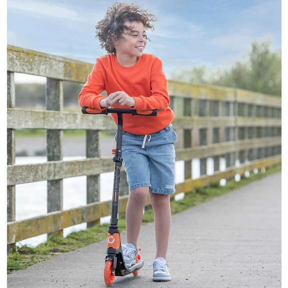 Evo 2 Tekerlekli Hafif Hız Scooter Turuncu - 7